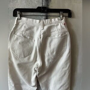 Vintage 60’s Unbranded White Stove Top Jeans 24